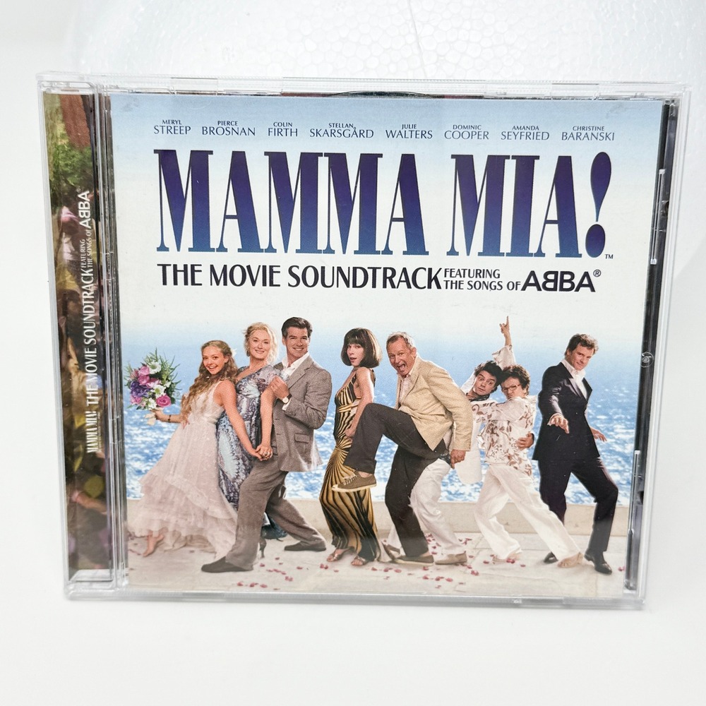Mamma Mia The Movie Soundtrack CD 2008 ABBA Songs Meryl Streep